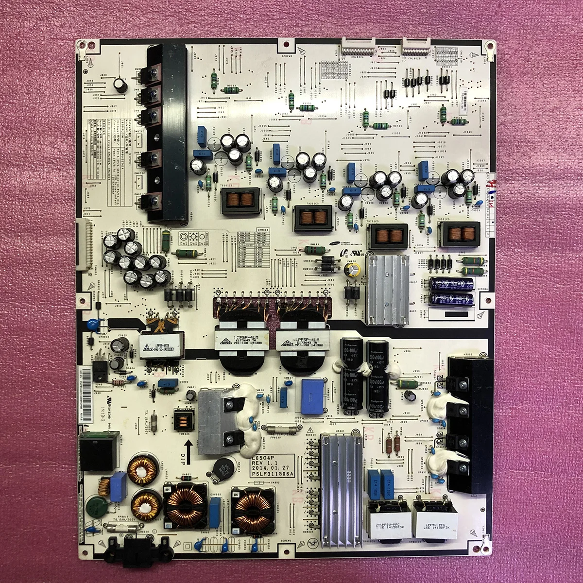 

UA65HU8500J L65G4P BN44-00741A PSLF311G06A