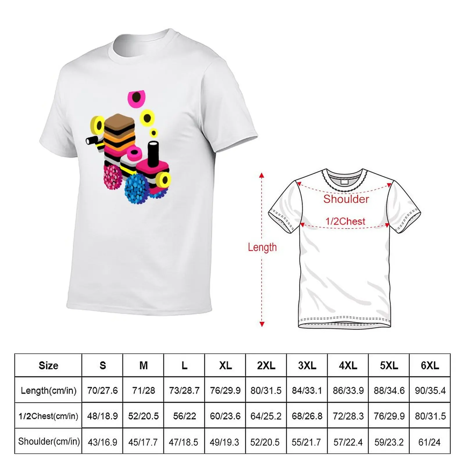 Liquorice Allsorts Train T-Shirt cotton t shirt man t shirt man casual T-Shirt