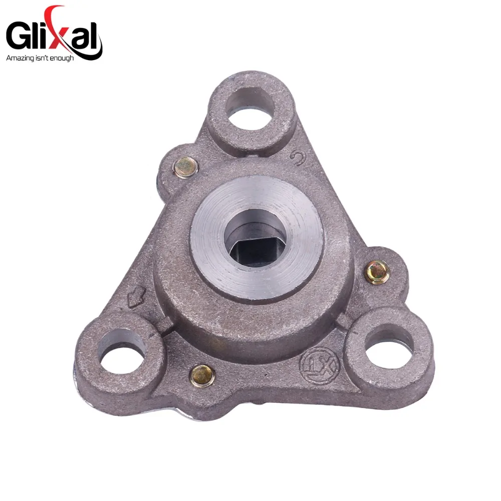 Glixal GY6 49cc 50cc Fuel Oil Pump Assembly with Fuel Pump Sprocket Gears for 139QMB 139QMA 22 tooth crankshaft