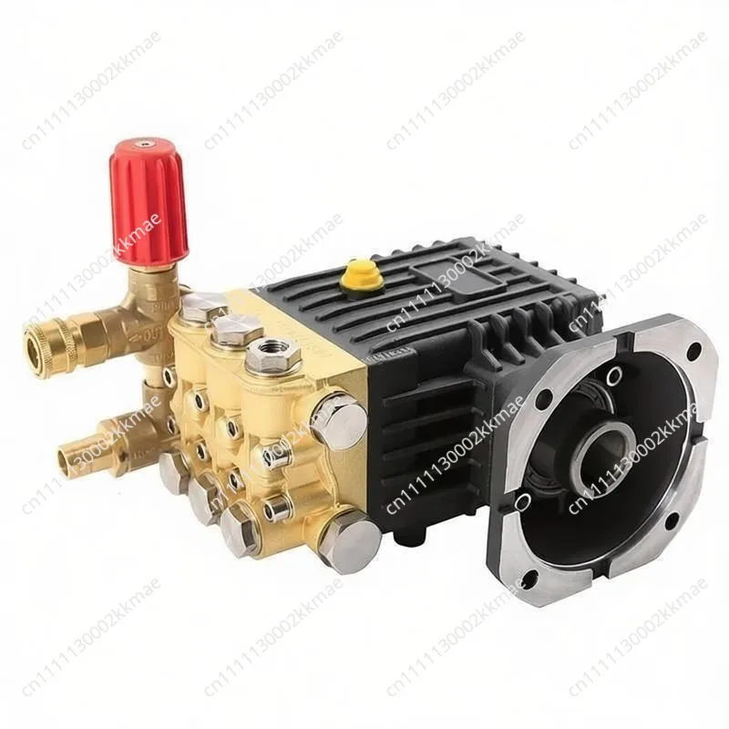 High pressure washer brass triplex plunger pump 100-300bar 15-18LPM suitablefor electric motor gaoline engine diese engine