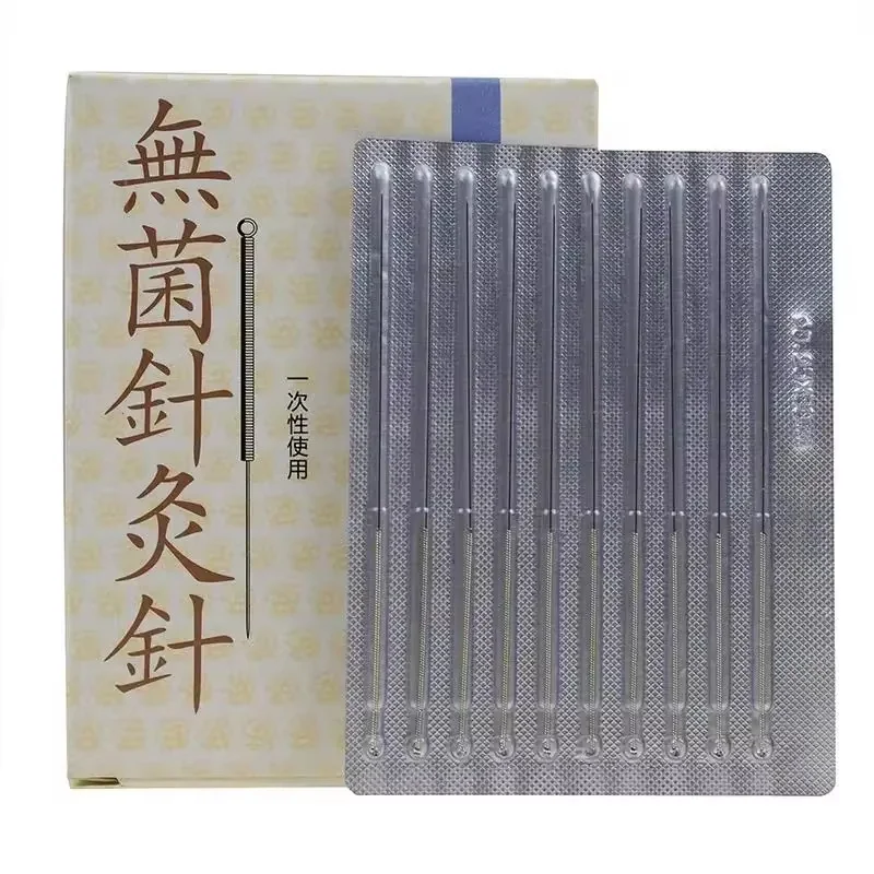 100pcs *10Box Cloud Dragon Acupuncture Needles 10 Boxes Aseptic Sterile Packaging Non Tubing Package Version Disposable Needles