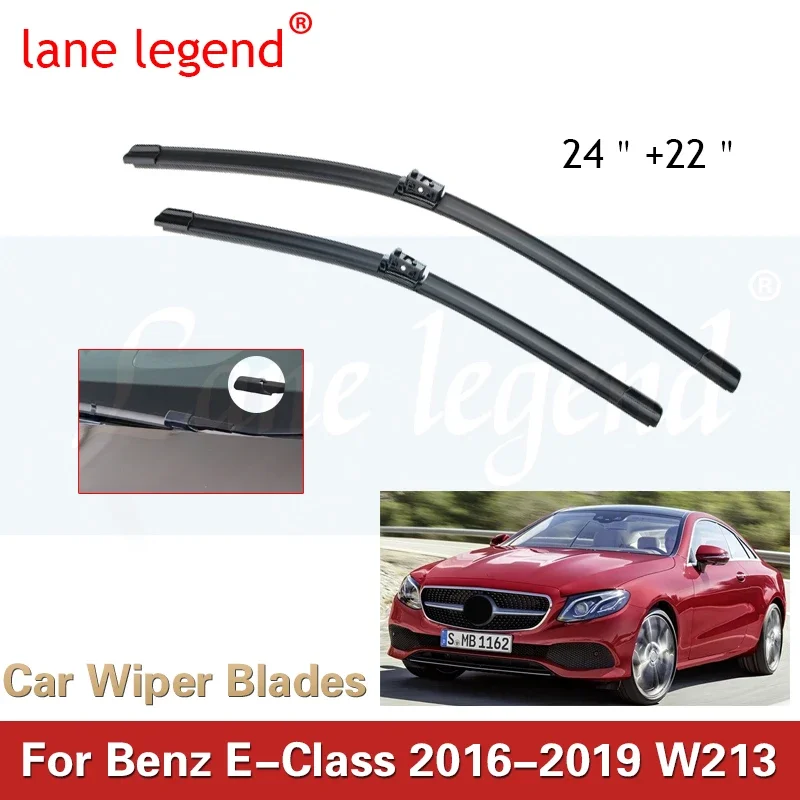 

Wiper Front Wiper Blades For Mercedes Benz E-Class W213 S213 2016 2017 2018 2019 Windshield Windscreen Front Window 24"+22"