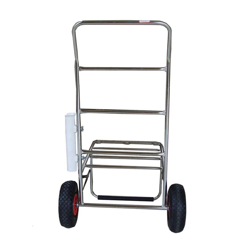 Foldable high-quality fishing cart with two wheels