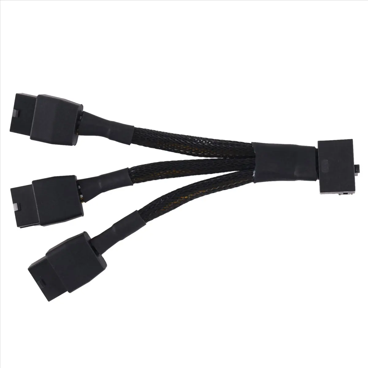 

Кабель-переходник 2 шт. 3x8-контактный PCI-E на 16-контактный (12+4) PCI-E 5.0 12VHPWR, угловой, 90 градусов, для GPU RTX4090 RTX4080 P8X3 на 16PIN-A