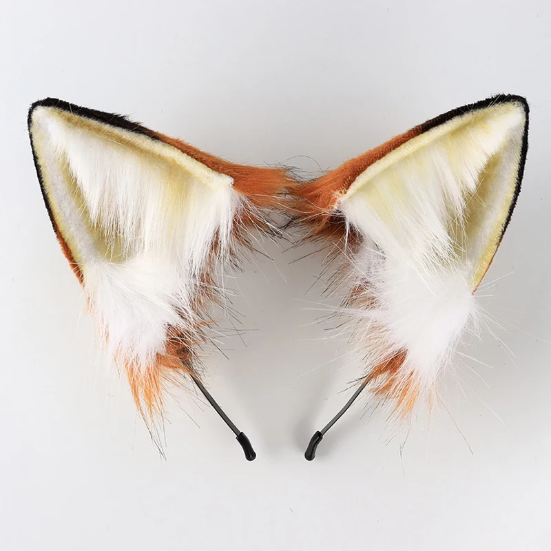 Zootopia Nick Wilde Peruca Cosplay Nicholas Piberius Wilde Personate Fox Tail Orelha Tiara Laranja Cabelo Curto Lobo Corte Peruca Para Hallo