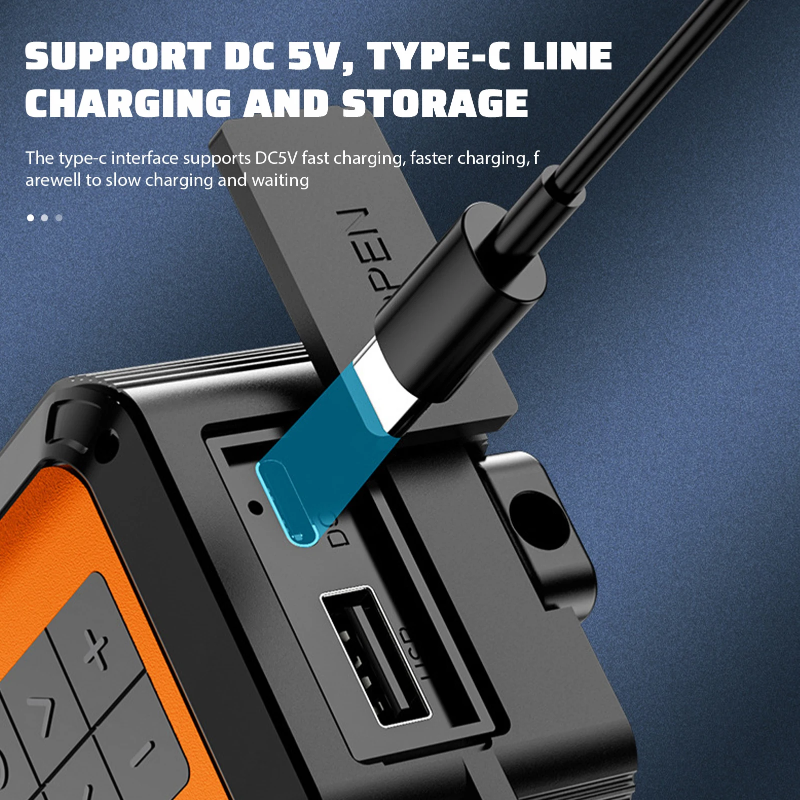 มัลติฟังก์ชั่น2000Mah วิทยุ Fm บลูทูธแบตเตอรี่วิทยุฉุกเฉิน Led ไฟฉาย/Sos