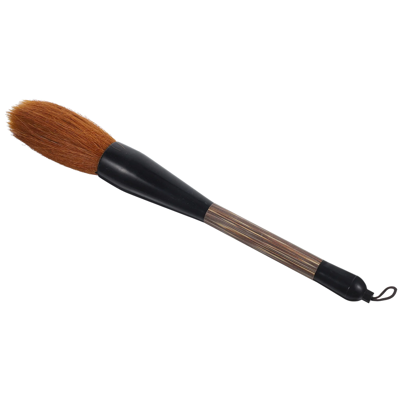 1pc Wolf Hair Big Brush Calligraphy Pens Chinese Drawing Extra Large Yellow Student Sturdy Durable Smooth Writing Watercolor