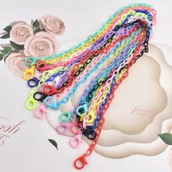 55cm Acrylic Simple Mask Chain Neck Strap Rope Holder Non-slip Eyeglass Cord Lanyard Anti Lost Kids Student Accessories