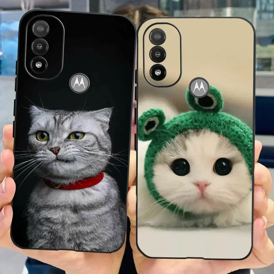 Casing Motorola Moto E20, sarung HP silikon lembut TPU hitam, penutup kupu-kupu warna-warni lukisan untuk Motorola E20 E 20 6.5"