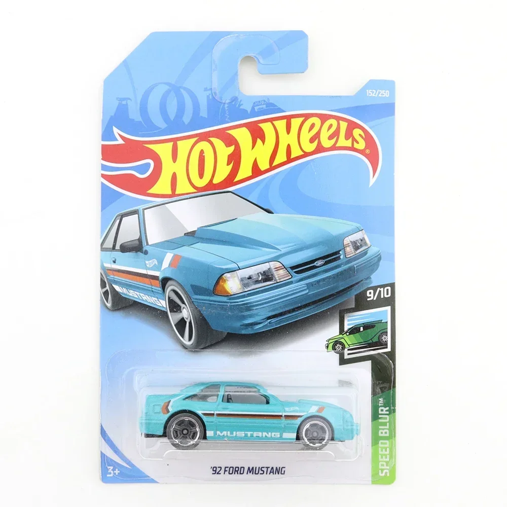 2019 Original Hot Wheels Mini Alloy Coupe 92 FORD MUSTANG 1/64 Metal Diecast Model Car Kids Toys Gift