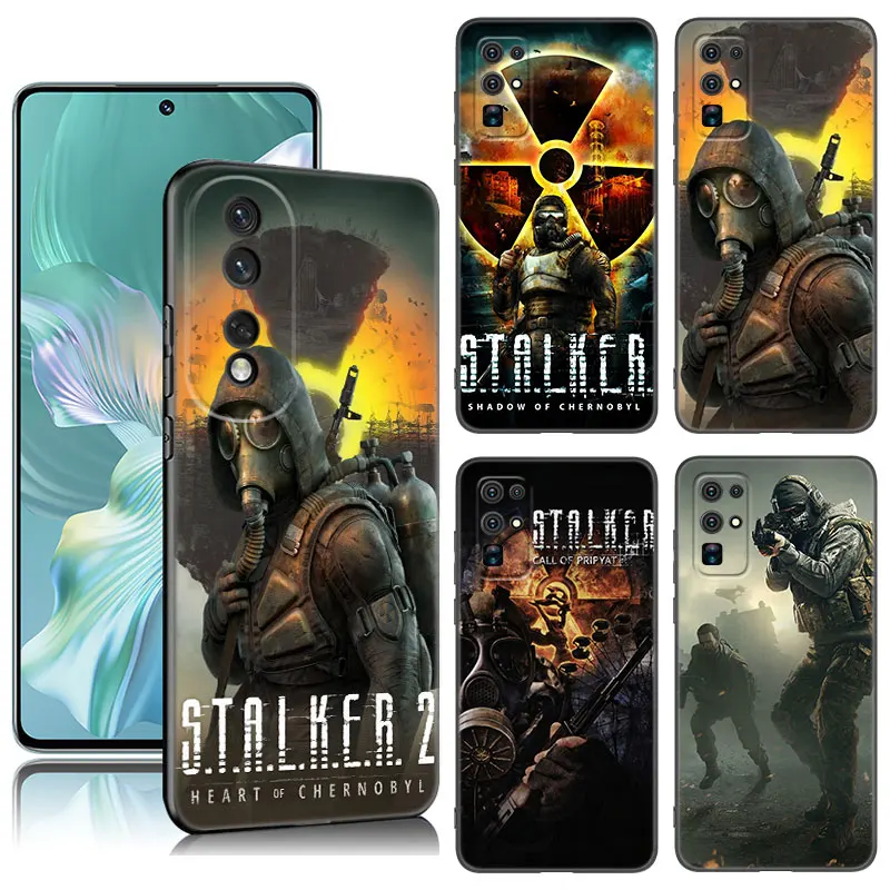 Game Stalker Clear Sky Phone Case For Huawei Honor 70 90 Lite X40 GT X50 i X5 Plus X6A X6S X7A X8A X8B X6 X7 X8 X9 4G X9A X9B 5G