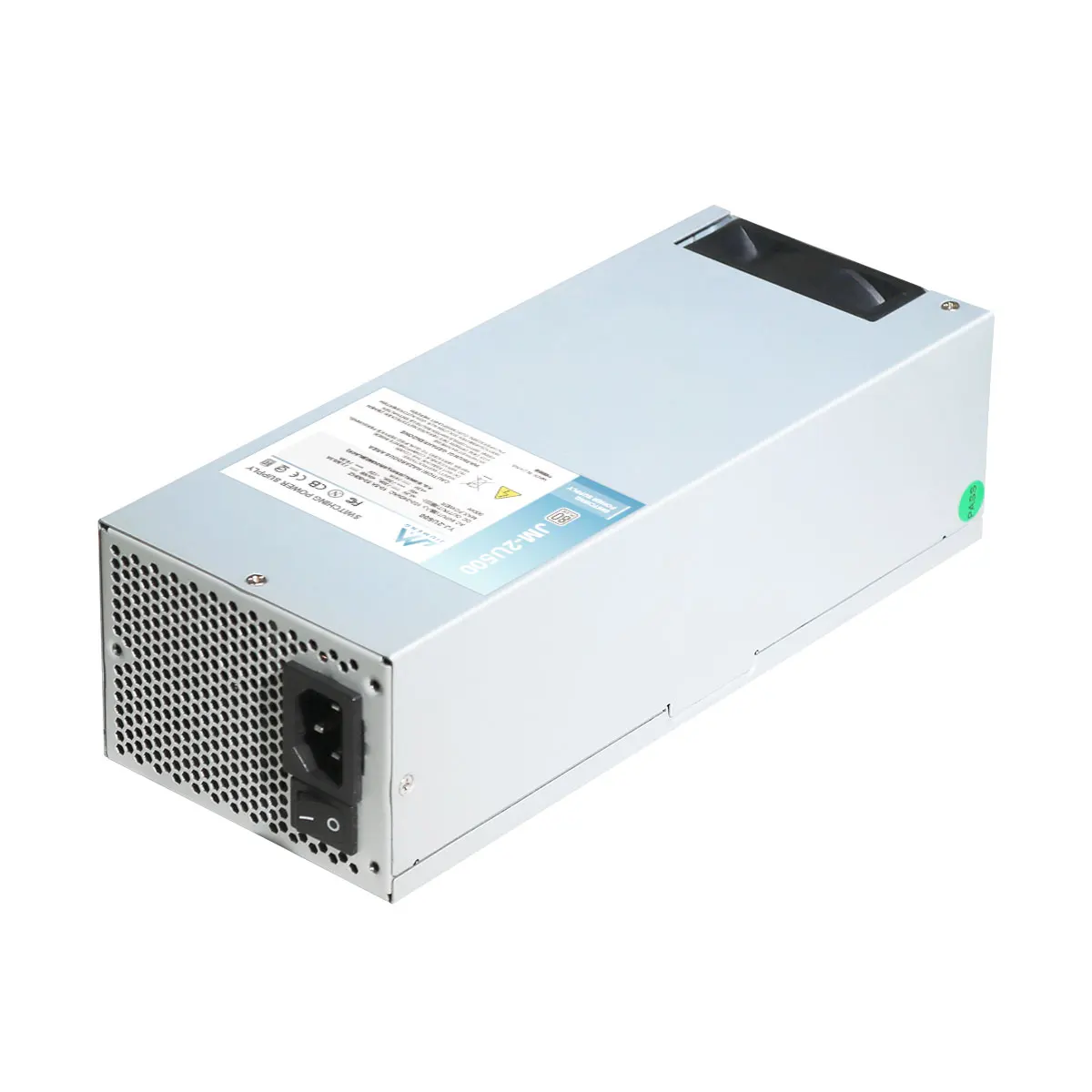 Flex ATX 500W 2U Server Power Supply For NAS ITX Mini PC 80Plus Bronze Active PFC 1-Year Warranty Stock Metal