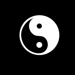 Yin And Yang Vinyl Decal Funny Car Bumper Sticker Car  Window Laptop Decal Sticker Wall Sticker 20 Colours Available