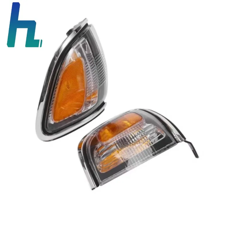 

81620-04080 81610-04080 NEW Set Of Left & Right Chrome Park/Marker Lamps Genuine FOR 2001- 2004 TOYOTA