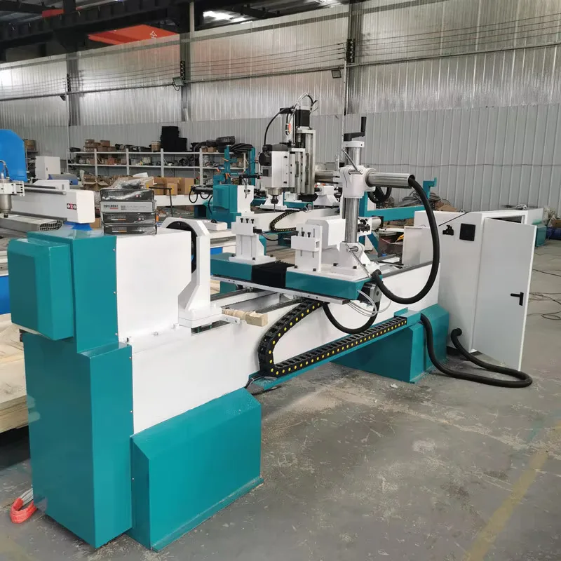 1530 Duplicator Multifunctional CNC Lathe Cer For Turning Wood With CE Certificate