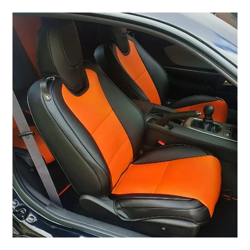 

For 2010-2015 Chevrolet Chevy Camaro 5th Generation Car Seat Covers Leather Vehicle Cushion Cover