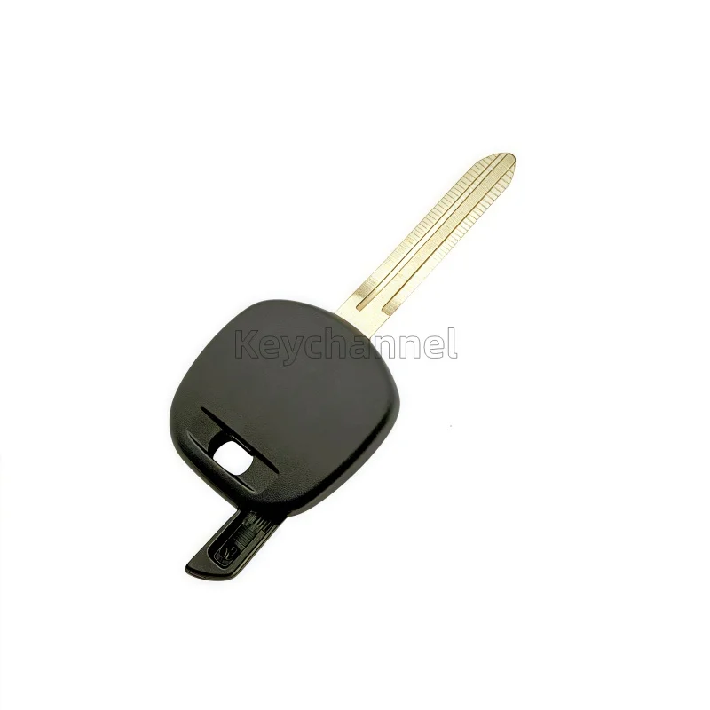 10pcs Toy43 Car Key Chip Shell Transponder Key Case Blade Key Spare Key for Toyota Corolla Camry Rav4 Yaris Vios Fortuner Hilux