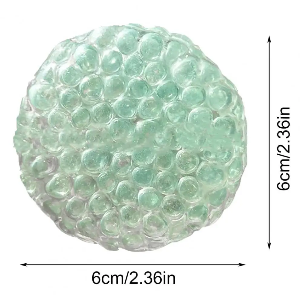 수제 공 얼음 구슬 스트레스 릴리프 장난감 어린이를위한 슈퍼 부드러운 감각 Fidget 장난감 성인 불안 휴식 짜기 재미 있은 선물
