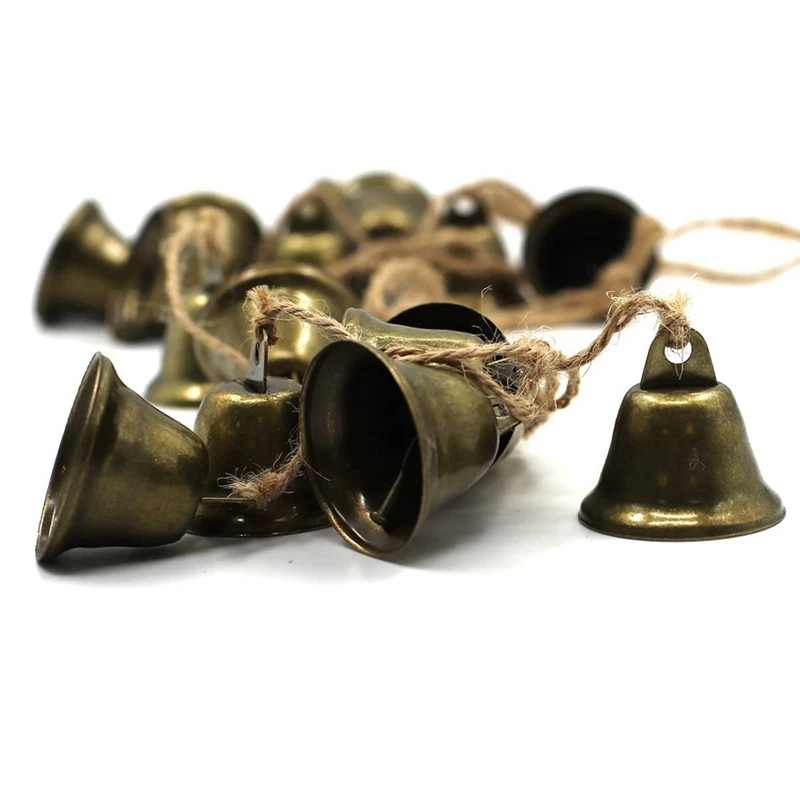 Witch Bells Wind Chimes Decoration For Door Knob, Handmade Decor For Home Protection Wiccan Altar Witchy Pagan Supplies