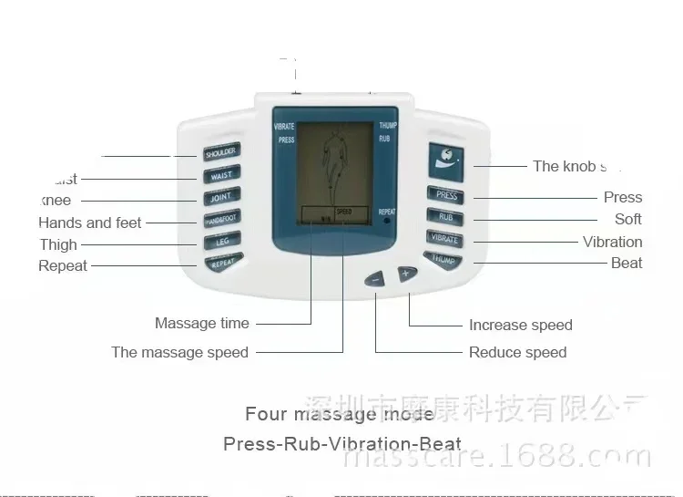 Meridian Massager with Foot Therapeutic Shoes Electronic Acupuncture and Moxibustion Massager Electric Therapeutic Apparatus