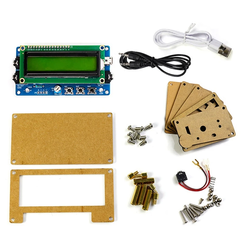 N06R Upgraded HU-069B CW Morse Code Decoder Trainer Parts Electronic DIY Circuit Board Welding Practice Kit