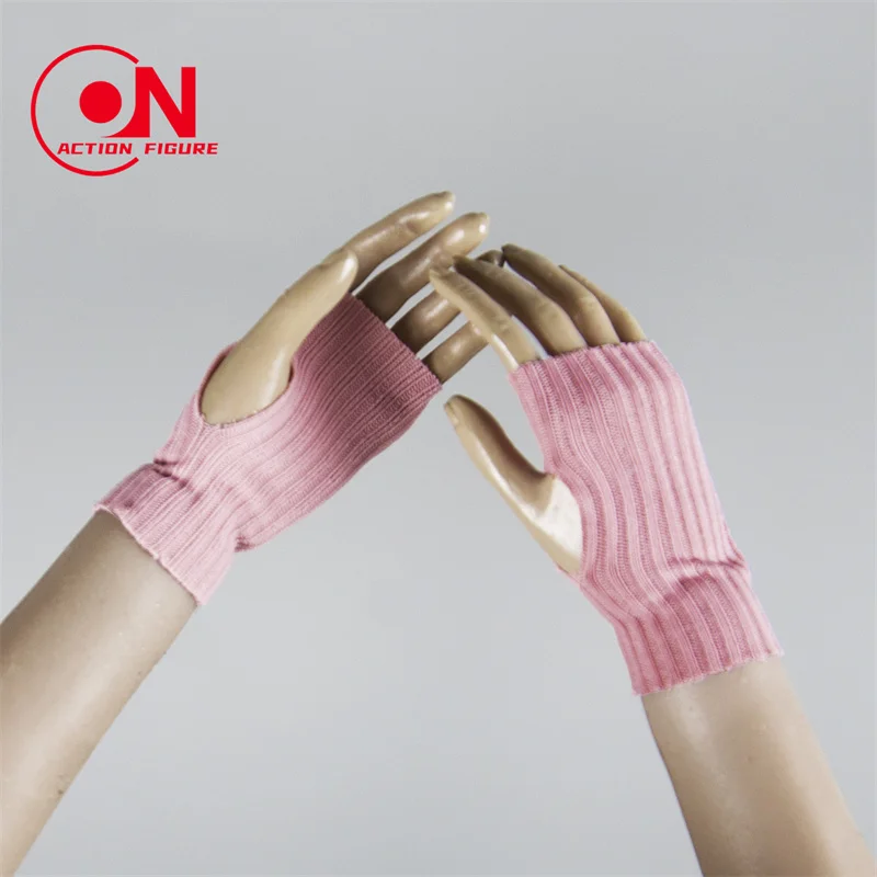 ألعاب الفلفل الحار 1/6 مقياس أنثى الذراع كم قفازات واقي المعصم الملابس والاكسسوارات نموذج صالح 12 ''الجندي عمل الشكل دمى الجسم #5
