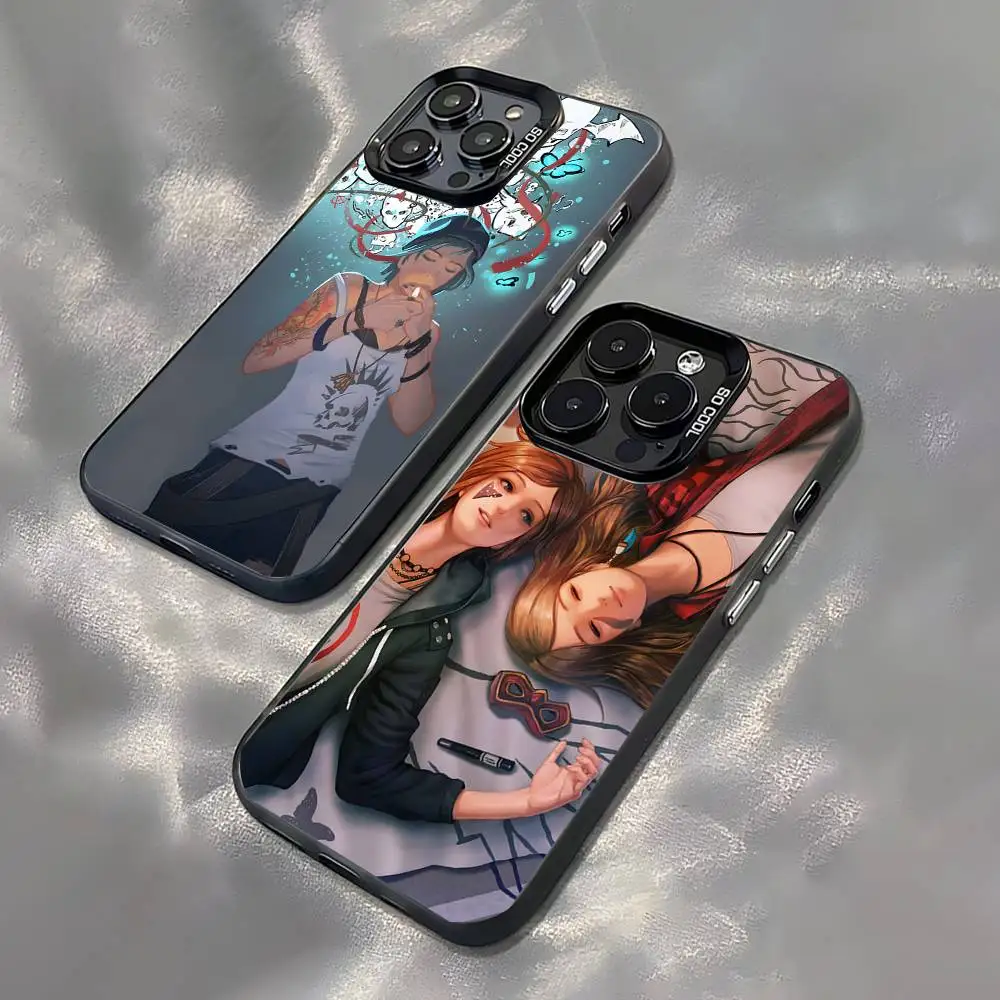

L-Life Is Strange Game For Black Candy Matte Cover iPhone 17,16,15,14,13,12,11,Pro,MAX,Plus