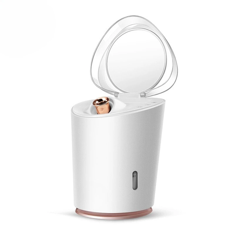Home 360 Rotating Hot Cold Facial Steamer, Aromatherapy Mist Sprayer for Facial Skin Hydration