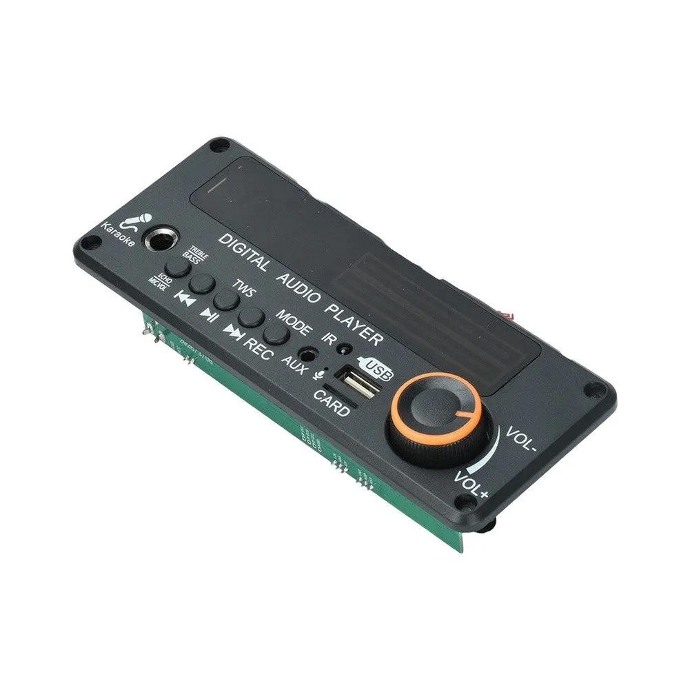 D189BT Audio Decoder Module PCB 150mm x 60mm x 33mm Black Plastic Housing for Speakers For amplifiers USB TF FM Use