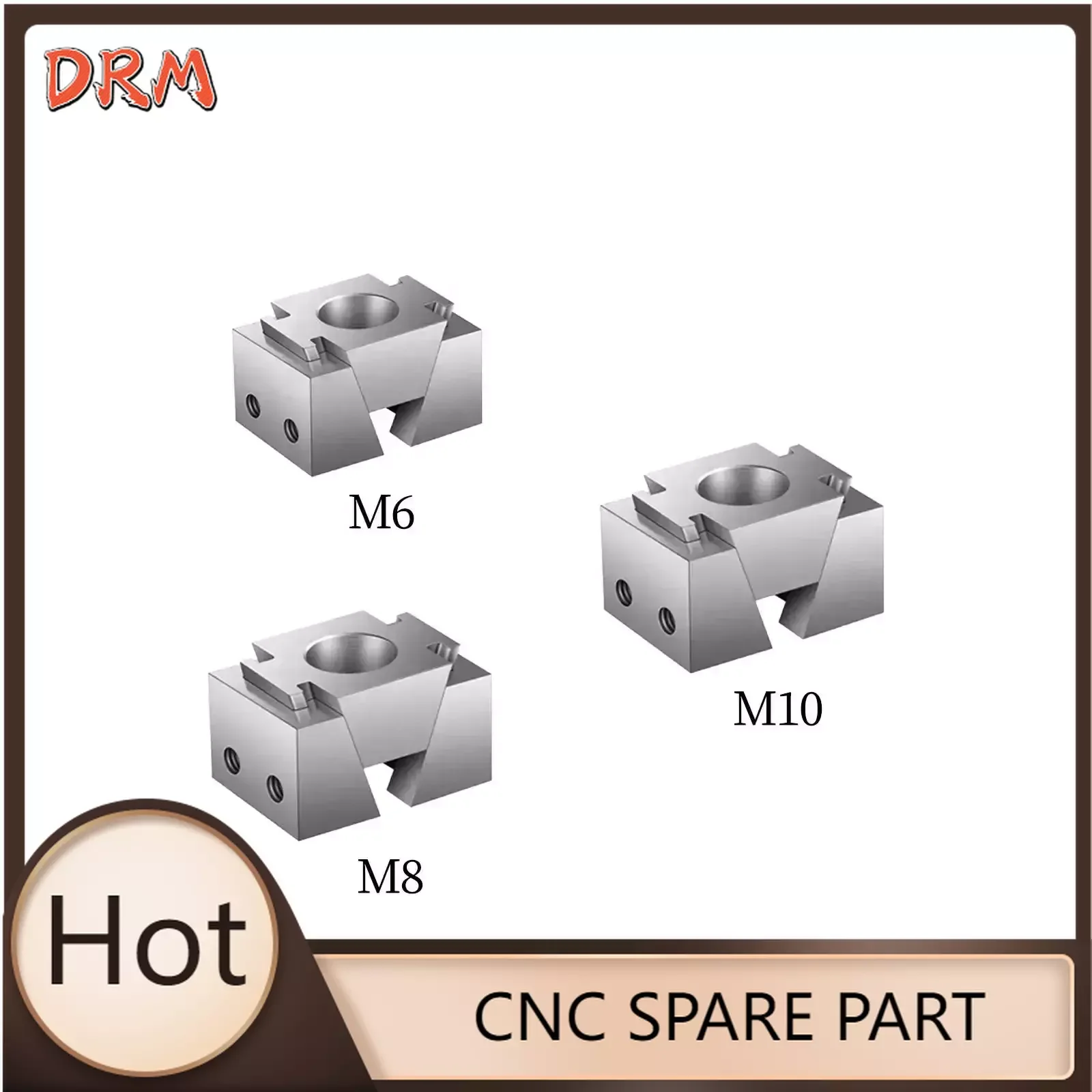 OK Fixture CNC Machining Center Multi-station Batch Processing Inclined Wedge Expansion Clamping Block Special-shaped M6 8 10 12