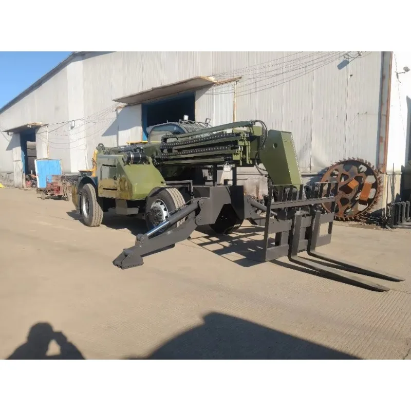 Lifting Telescopic Arm Forklift for Construction and Agriculture Durable 3Ton Telescopic Handler Telescopic Telehandler