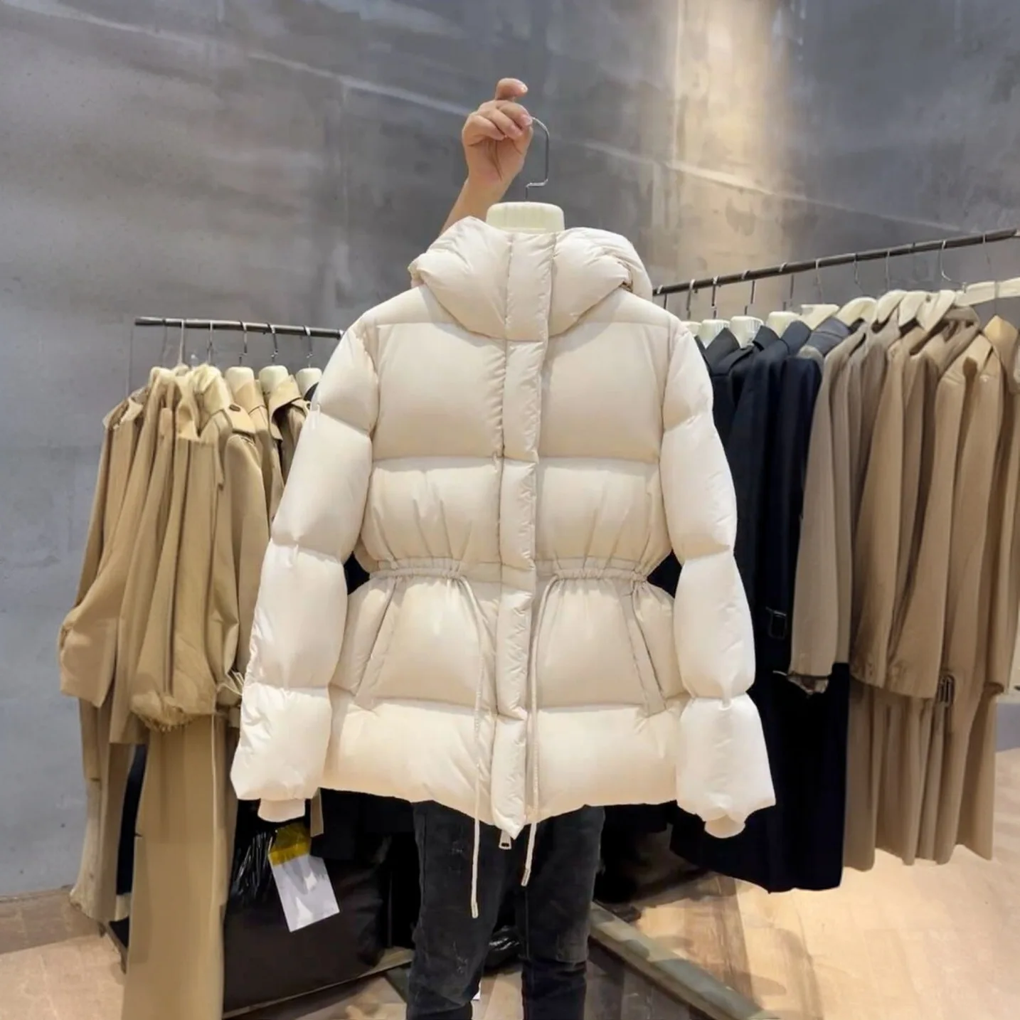 2026 New Winter Cotton Jacket for Women Parkas Fashionable Thickened Warm Coat