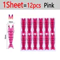 1 Sheet Pink M
