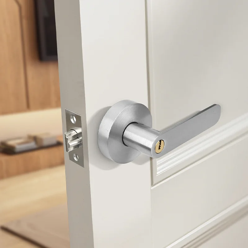 

Универсальный сменный круглый дверной замок для ванной комнаты, спальни, старый стиль, интерьер дома