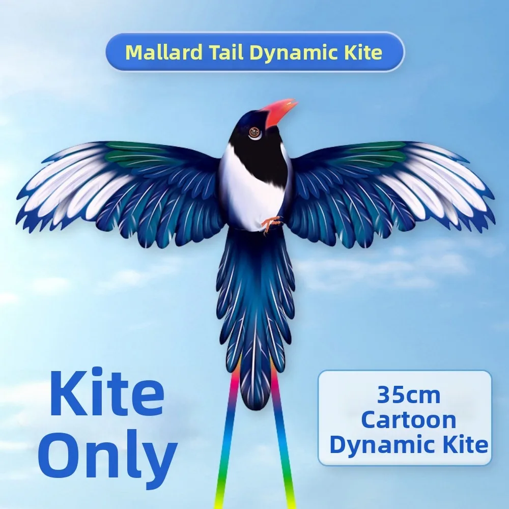 New 35cm Plastic Eagle Kite Cartoon Children Gift Large Eagle Kites DIY Flying Bird Kites Garden Outdoor Sports