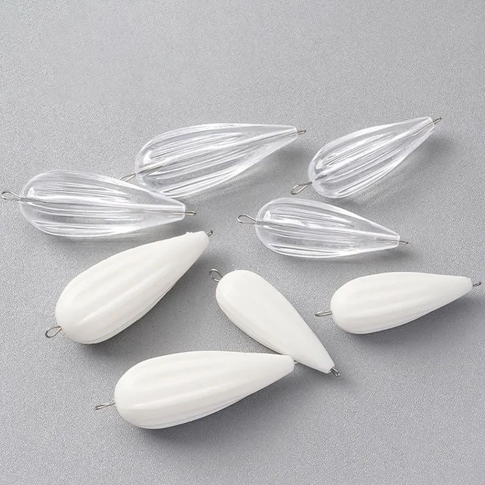 10 قطعة 3/3.5/4/4.8/7.5 جرام بطيئة غرق أو المياه العائمة رمي المعونة المساعدة الصيد تعويم بوبر الكارب إغراء صيد السمك أداة