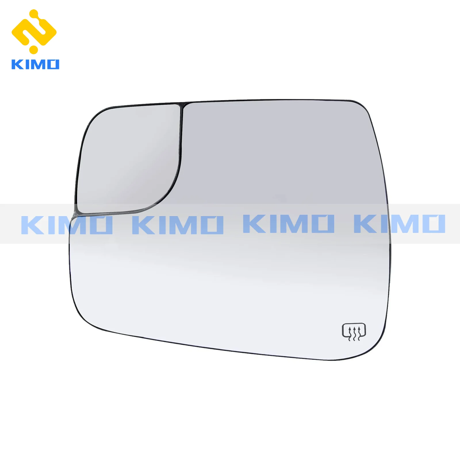 

Mirror Glass W/ Back Plate for RAM 1500 2019 - 2022, Left Side, Heated W/O BSD 68402037AA