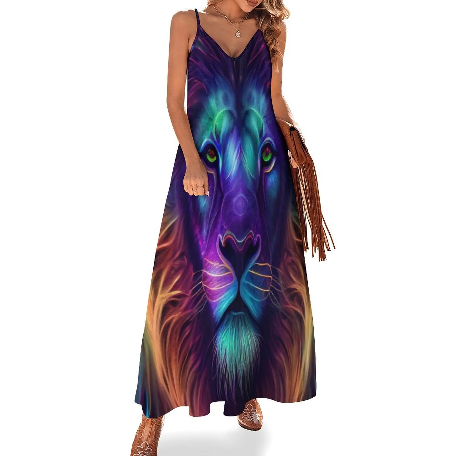 Supreme Lion Sleeveless Dress elegant women's sets Cocktail of dresses dress summer 2025 women women's elegant loose dresses