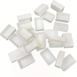 Watercolor Full Pans Thick 3.6ml White Color Plastic Empty Water Color Pans For Acrylic Watercolor Oil Travel Pans Box