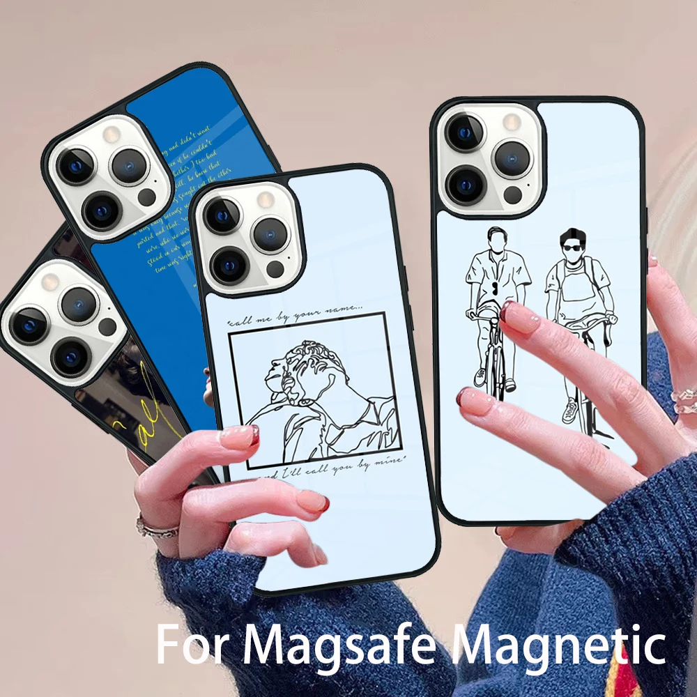 

Call Me By Your Name Elios Phone Case Magesafe Magnetic Wireless Charge Cover For IPhone 16 11 12 13 14 15 Pro Max Plus Mini