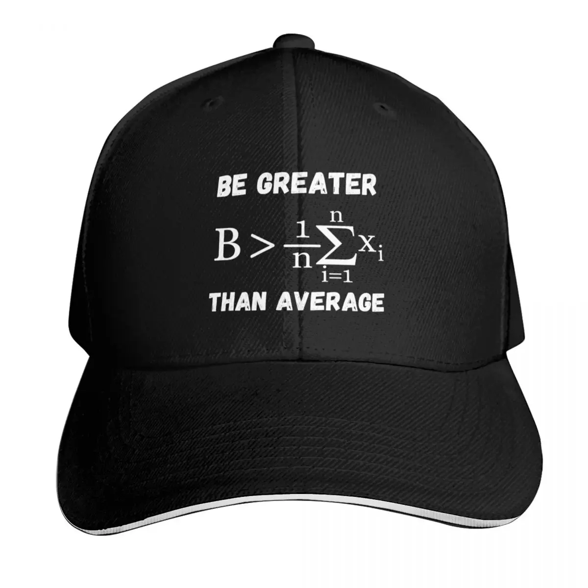 supérieur à la moyenne. Motivation mathématique. Casquette de baseball « Science is Optimistic », nouvelle collection, style Rave, mode plage, pour homme et femme