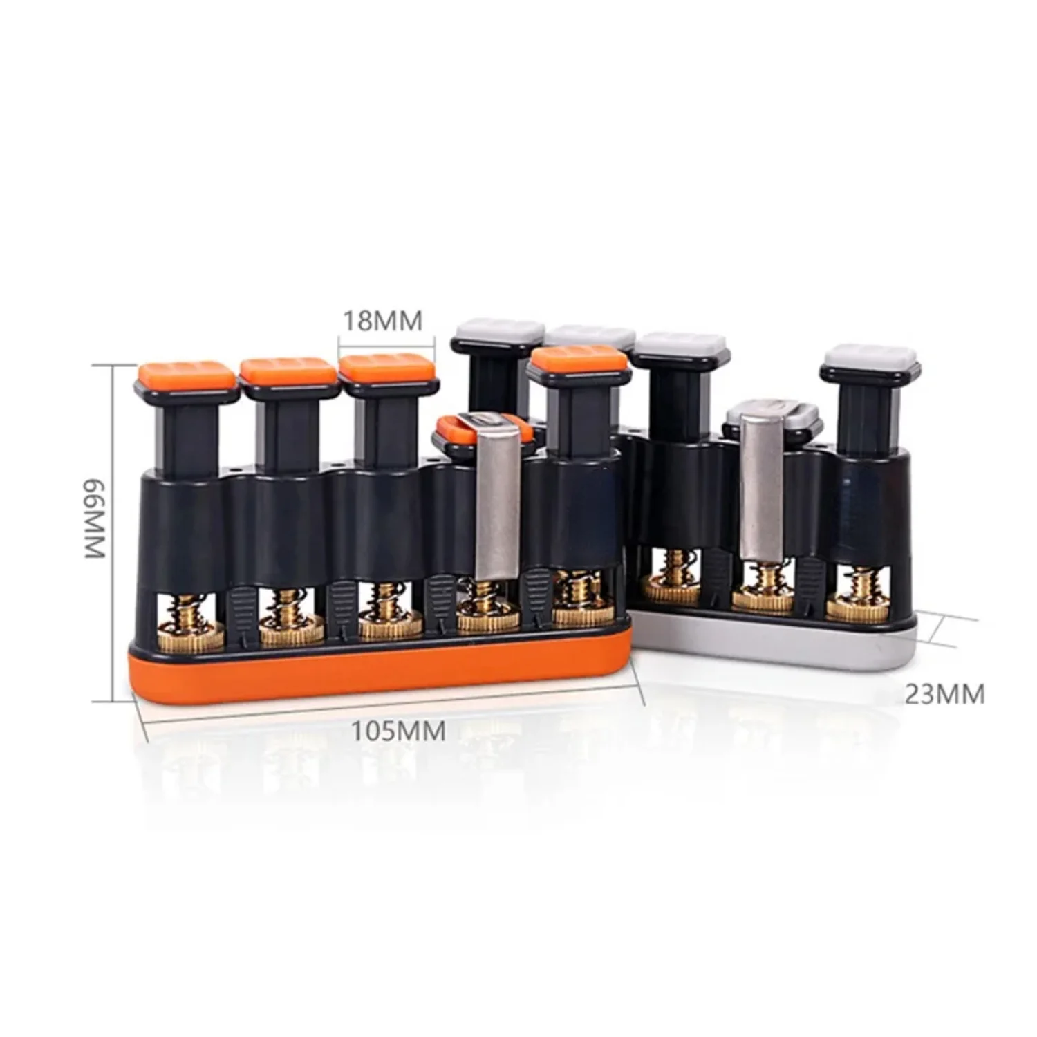 Finger Trainer Hand Grip Force Span Pianoforte regolabile Chitarra Esercizi a cinque dita Rafforzzatore Accessori per strumenti musicali