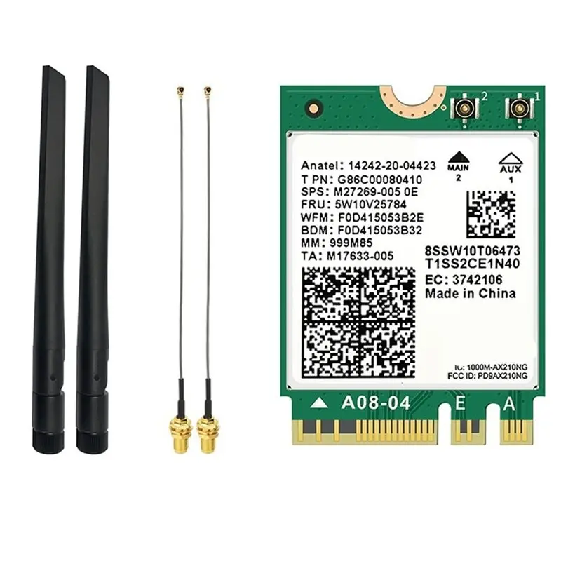 m52k-ax211ngw-wifiトライバンド無線ネットワークwifiカード、m2