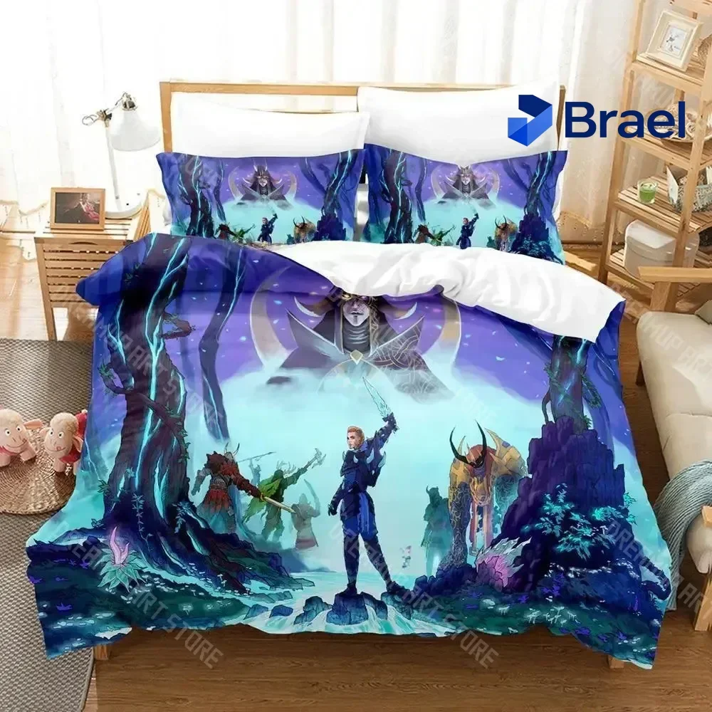 Exquisite 3D Print Tribes Of Midgard Bedding Set Single Twin Full Queen King Size Bed Set Adult Kid Bedroom Duvet Cover Sets