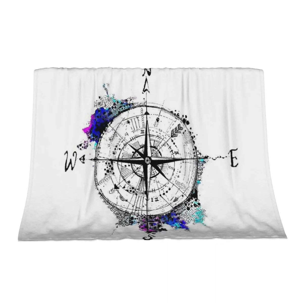 

Not all those who wander are lost Throw Blanket Warm Decorative Sofas Shaggy Blankets
