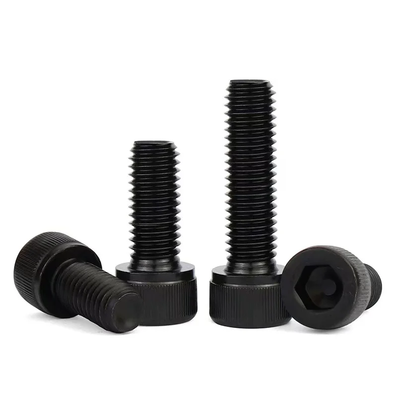 DIN912 Black High-strength 12.9 Level Alloy Steel Cylinder Head Allen Hex Hexagon Socket Cap Screws