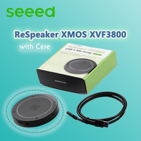 Seeed ReSpeaker XMOS XVF3800 AI-powered 4-Mic Array, for Clear Voice in Noise, AEC AGC DoA VAD, 5m 360°far-Field Voice Pickup