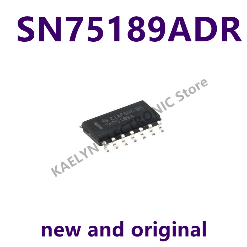 

10pcs/lot New and Original SN75189ADR SN75189 0/4 Receiver RS232 14-SOIC