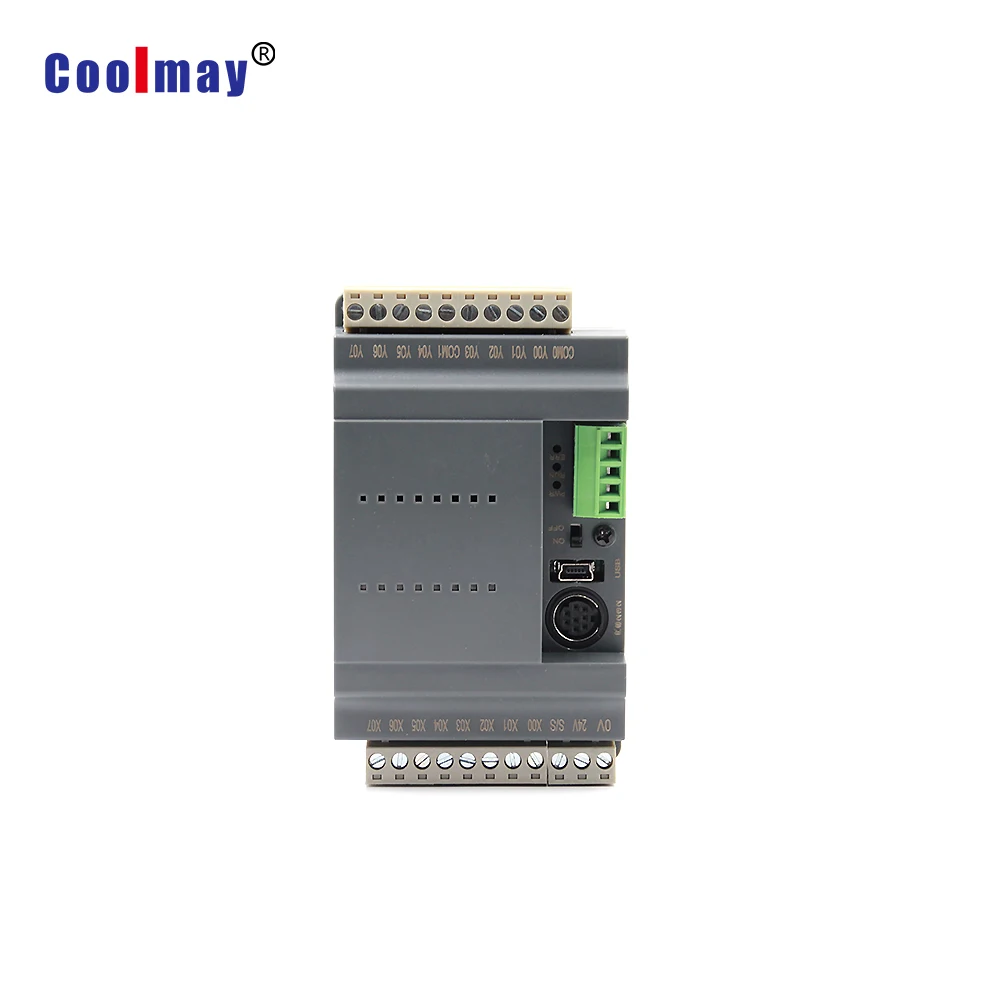وحدة تحكم Coolmay PID PLC CX3G-24MT مع دعم الجهد ومحرك التحكم في النبض عالي السرعة
