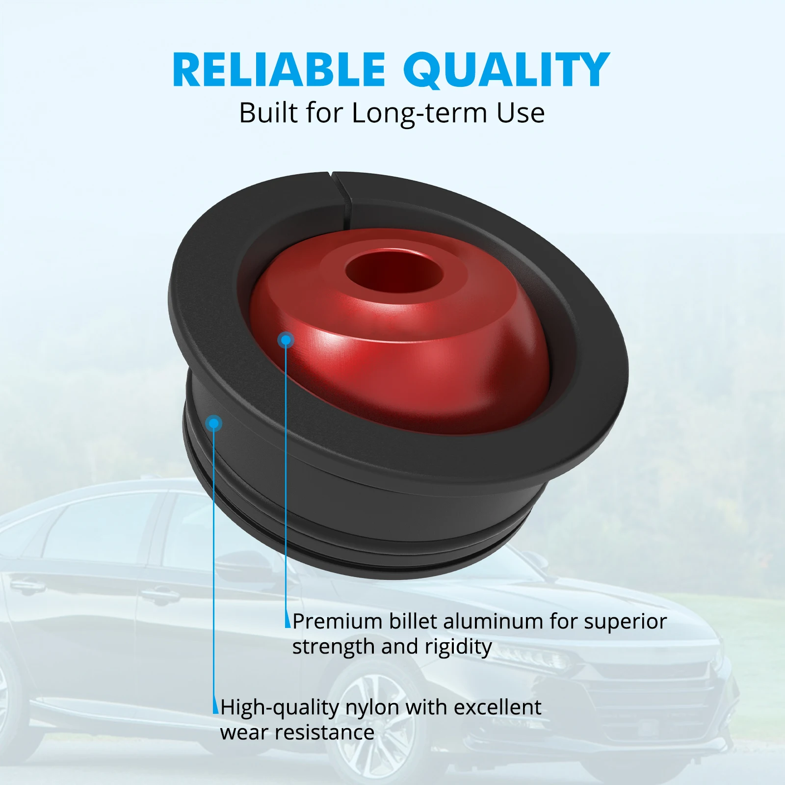 Shifter Cable Bushing & Base Bushing Combo Kit Car Bushings Replacement Accessories For Honda Civic 2007-2011